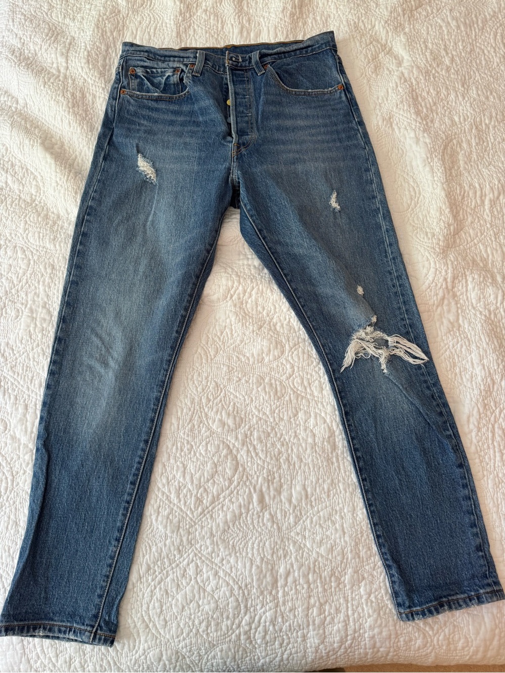 Levi's 501 short skinny